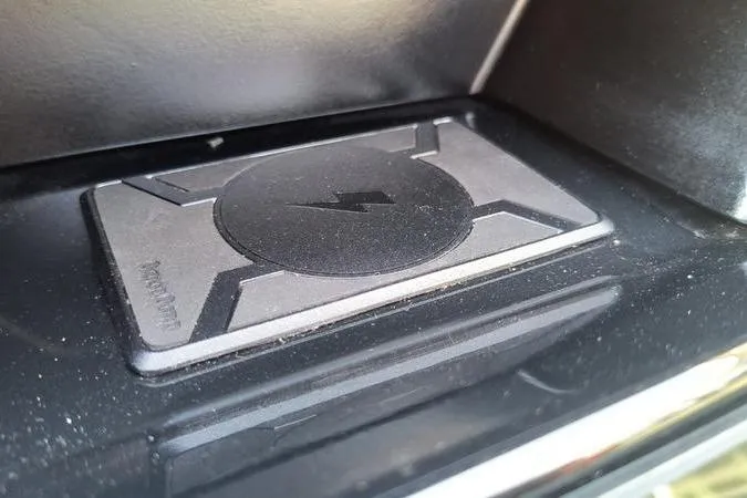 Slide: The Image of Wireless charging pad in Viaggio X22S 2026 car. - 8