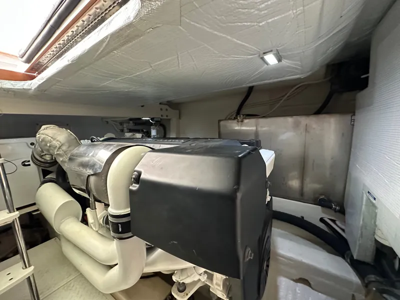 Slide: The Image of Engine room of 2015 Tiara Yachts 50 Sports Coupe. - 20