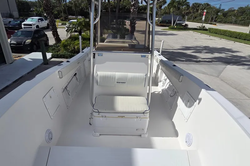 Slide: The Image of Interior view of a 2008 Clearwater 2300 Center Console boat. - 11