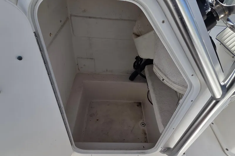 Slide: The Image of Interior of a 2008 Clearwater 2300 Center Console boat. - 12