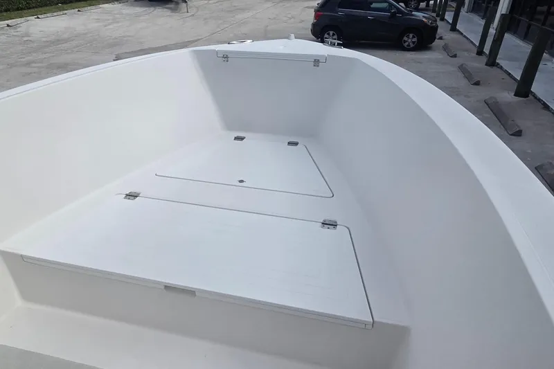 Slide: The Image of Interior view of a 2008 Clearwater 2300 Center Console boat. - 13