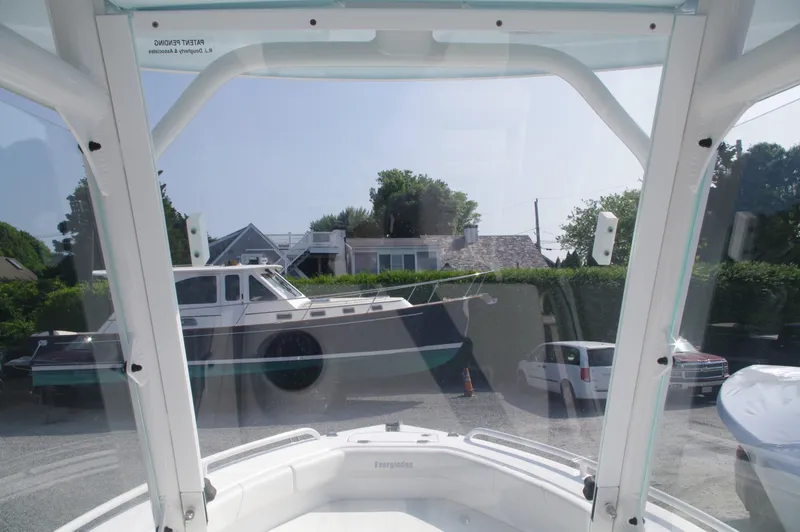 Slide: The Image of Interior view of Everglades 235 Center Console 2023 boat. - 25