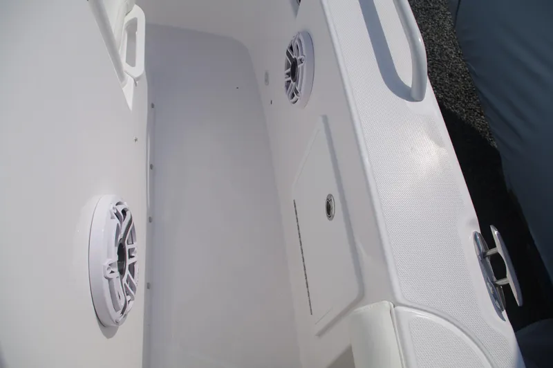 Slide: The Image of Interior of Everglades 235 Center Console boat, 2023 model. - 33