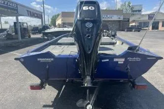 Slide: The Image of 2014 Tracker Pro Team 175 TF boat with 50 HP motor. - 5