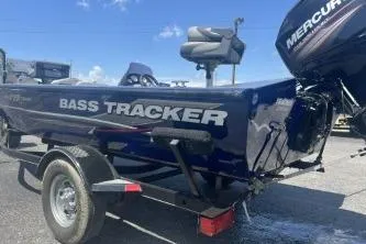 Slide: The Image of 2014 Tracker Pro Team 175 TF boat with Mercury engine. - 6