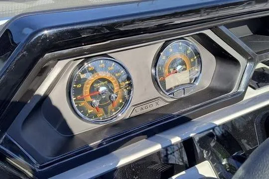 Slide: The Image of Dashboard of Viaggio x22u 2026 with speedometer and tachometer. - 9