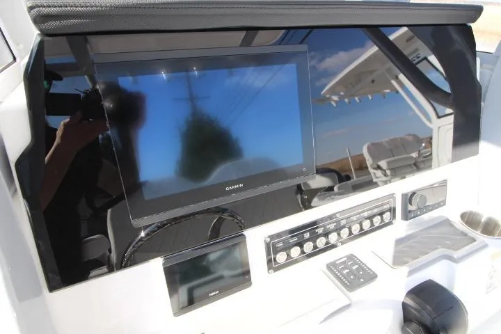 Slide: The Image of Dashboard of Sea Fox 248 Commander 2026 with Garmin display. - 4
