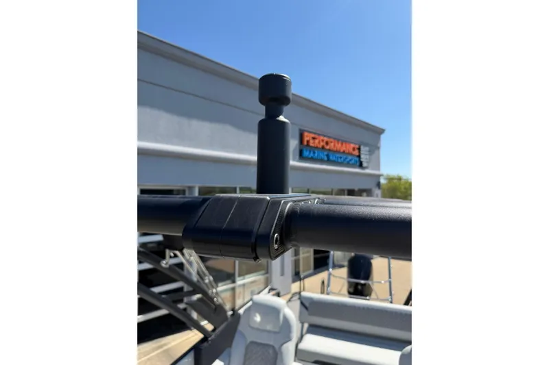 Slide: The Image of Close-up of 2026 Crest Caribbean 250 SLS boat detail at Performance Marine. - 38