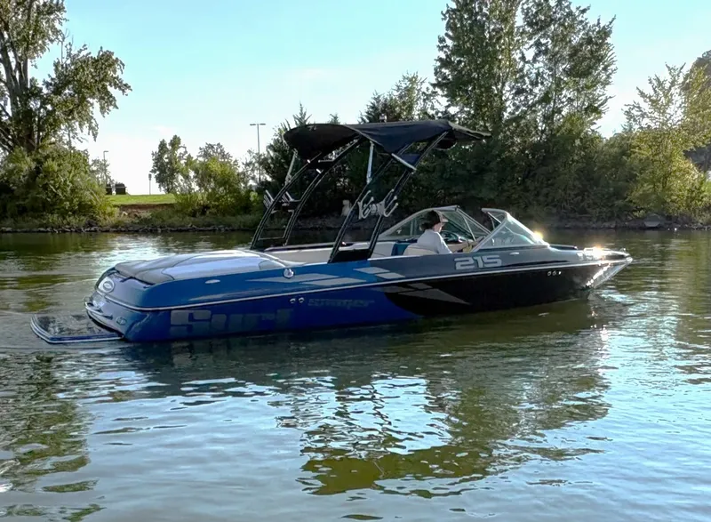 Slide: The Image of Sanger Ski Boats V215 2016 - 2