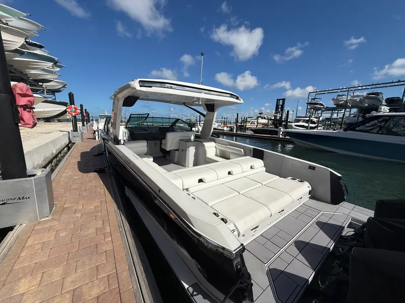 Slide: The Image of Aviara AV36 Outboard 2023 - 24