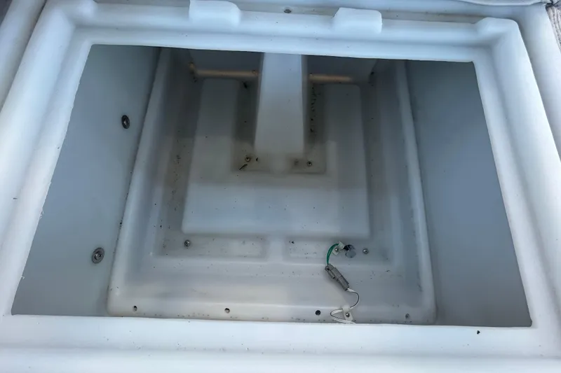 Slide: The Image of Empty storage compartment in 2022 Godfrey Sweetwater 2286FS boat. - 76