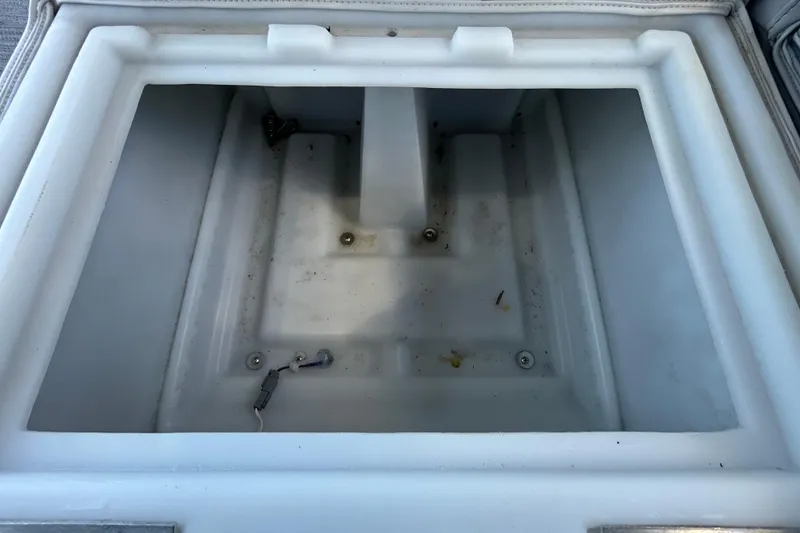 Slide: The Image of Empty storage compartment in 2022 Godfrey Sweetwater 2286FS boat. - 82