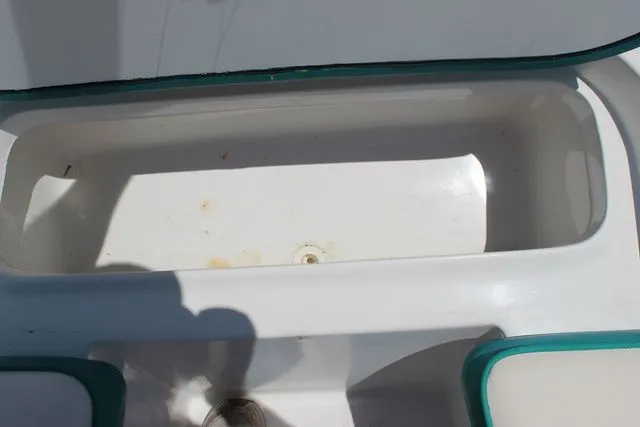 Slide: The Image of Interior of a 2018 Glasstream 240 CCX boat. - 14