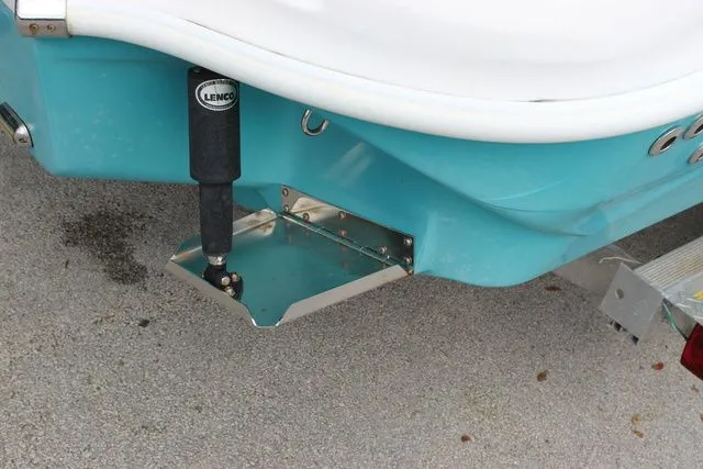 Slide: The Image of Rear view of 2018 Glasstream 240 CCX boat with Lenco trim tab. - 43