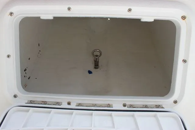 Slide: The Image of Storage compartment in Twin Vee OceanCat 260 TE boat, 2017 model. - 27