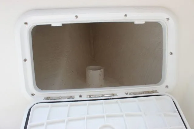 Slide: The Image of Storage compartment in 2017 Twin Vee OceanCat 260 TE boat. - 28