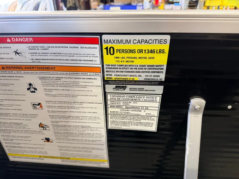 Slide: The Image of Princecraft 21 Sportfisher 2S Pontoon & 90HP Mercury 4-Stroke -$27,995 2021 - 32