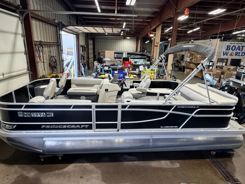 Slide: The Image of Princecraft 21 Sportfisher 2S Pontoon & 90HP Mercury 4-Stroke -$27,995 2021 - 50