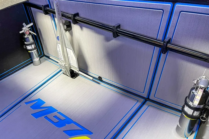 Slide: The Image of 2022 DCB M37 interior with safety equipment and sleek design elements. - 7