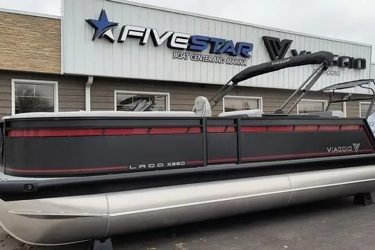 The Image of 2026 Viaggio x22u pontoon boat at Five Star Boat Center and Marina. - 0