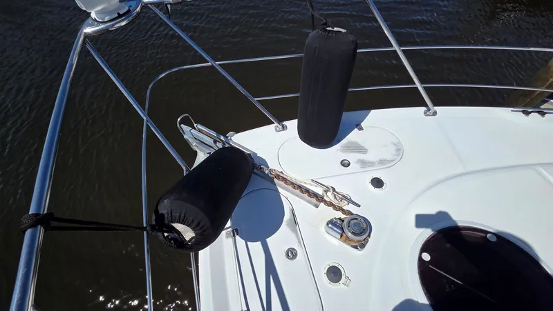 Slide: The Image of Carver Yachts 450 Voyager Pilothouse 2000 - 52