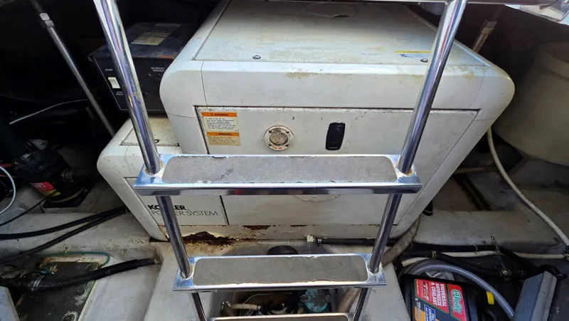 Slide: The Image of Carver Yachts 450 Voyager Pilothouse 2000 - 56