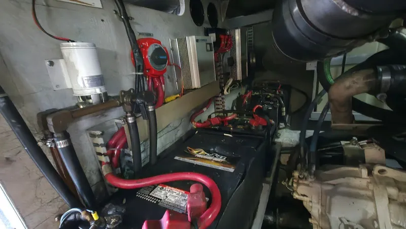 Slide: The Image of Carver Yachts 450 Voyager Pilothouse 2000 - 61