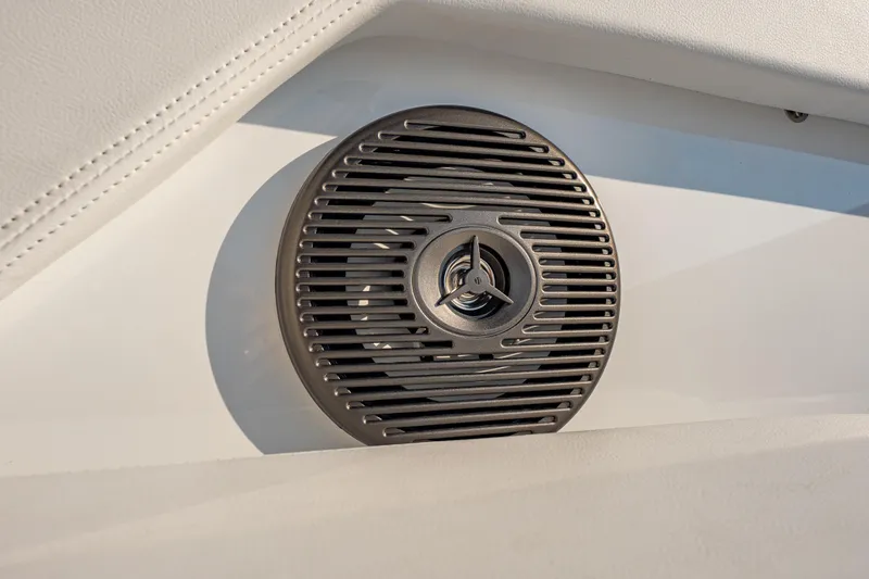 Slide: The Image of Speaker detail in 2026 Four Winns H1 OB boat interior. - 29