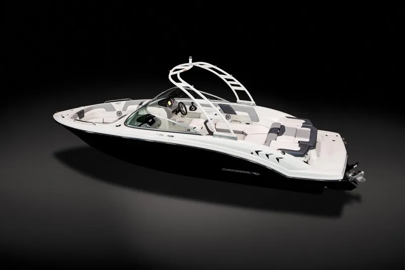 Slide: The Image of Manufacturer Provided Image: 2023 Chaparral 23 SSi boat with sleek design and modern features. - 16