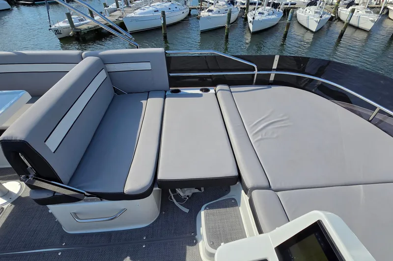 Slide: The Image of 2024 Jeanneau NC Weekender 1295 Fly with spacious seating on deck. - 10