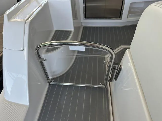 Slide: The Image of Regal 38 Grande Coupe 2021, modern boat interior with glass door. - 22