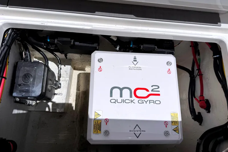 Slide: The Image of MC² Quick Gyro in 2023 Fountain 38 SCX boat. - 7