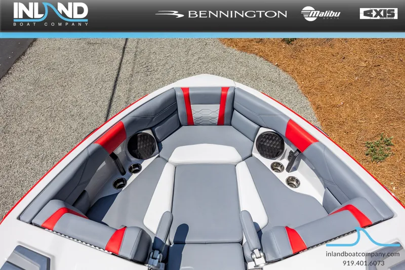 Slide: The Image of Interior view of 2026 Malibu Wakesetter 23 LSV boat. - 27