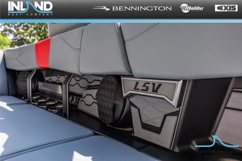 Slide: The Image of Interior view of the 2026 Malibu Wakesetter 23 LSV boat. - 28
