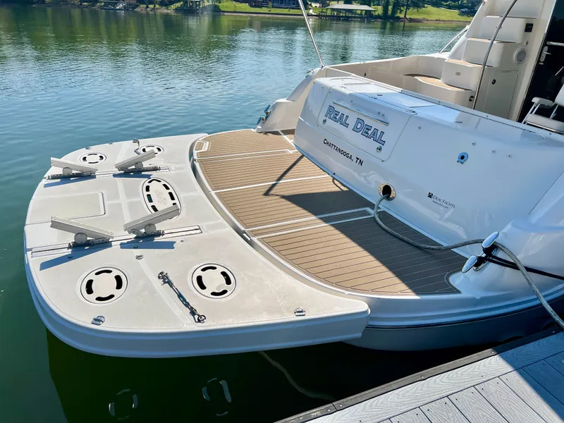 Slide: The Image of 2007 Sea Ray 52 Sedan Bridge at dock, Chattanooga, TN. - 3