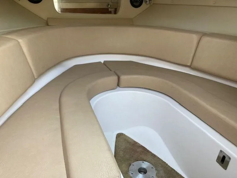 Slide: The Image of Interior of 2009 Regal 2450 Cuddy boat. - 22
