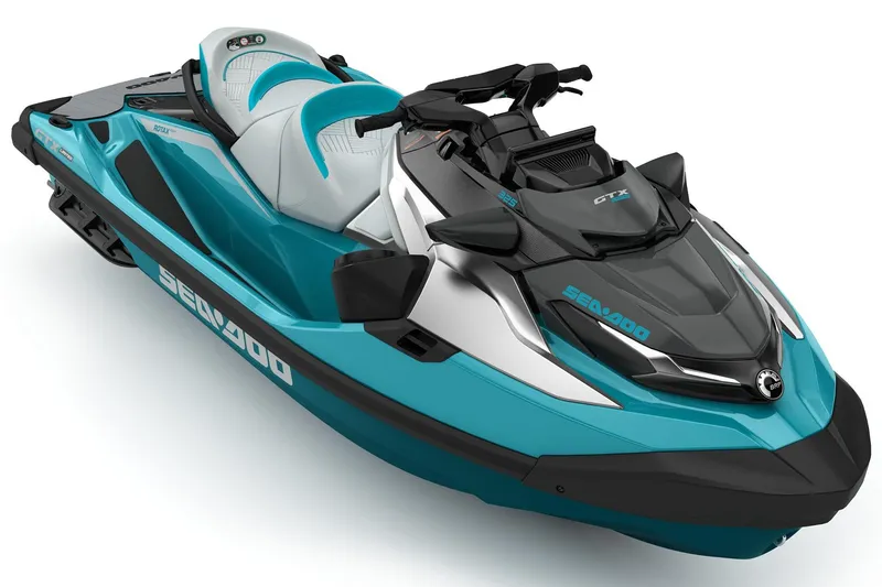 Slide: The Image of 2026 Sea-Doo GTX Limited 325 in teal and black. - 4