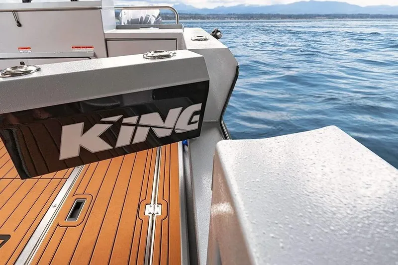 Slide: The Image of 2026 KingFisher 3225 GFX Offshore boat deck with ocean view. - 37