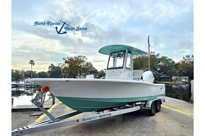 The Image of 2026 Sea Hunt BX 25 FS boat on trailer at North Florida Yacht Sales. - 0