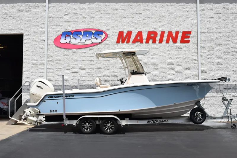 The Image of 2024 Grady-White Fisherman 236 boat on trailer at GSPS Marine dealership. - 1