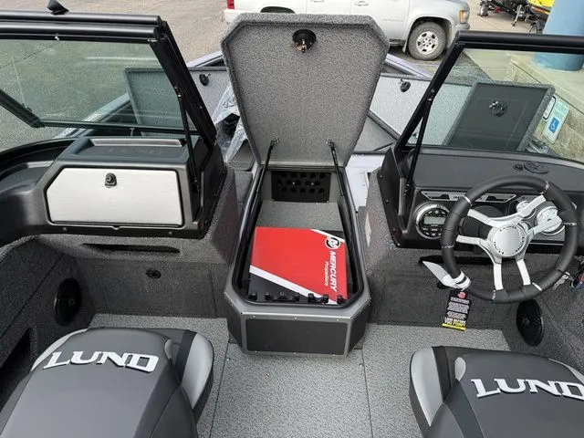 Slide: The Image of Interior view of Lund 2075 Impact XS Sport boat, 2026 model. - 15