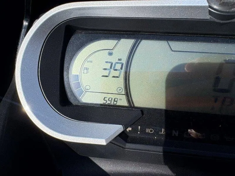 Slide: The Image of Sea-Doo GTX Limited 230 2020 dashboard showing 39 miles and 599 hours. - 12