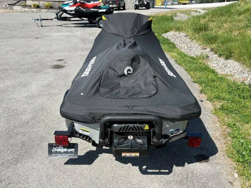 Slide: The Image of Covered 2020 Sea-Doo GTX Limited 230 on trailer. - 20