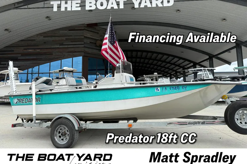 The Image of 1998 Predator 18ft CC boat at The Boat Yard, financing available. - 1