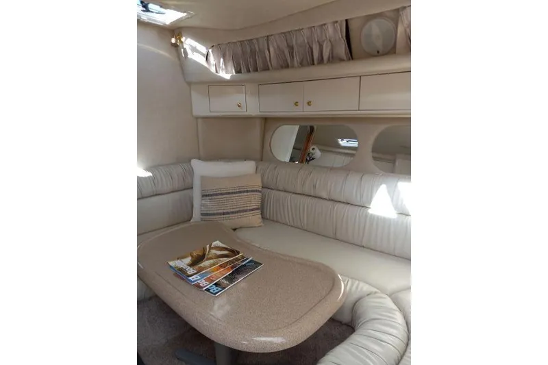 Slide: The Image of Electrical panel inside a 1997 Sea Ray 370 Express Cruiser yacht. - 21