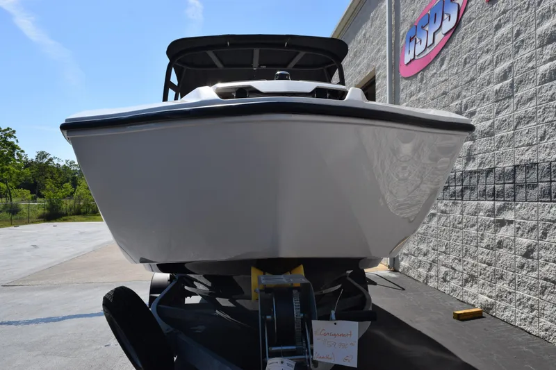 Slide: The Image of 2024 Yamaha Boats AR250 displayed outdoors, showcasing sleek design and modern features. - 3