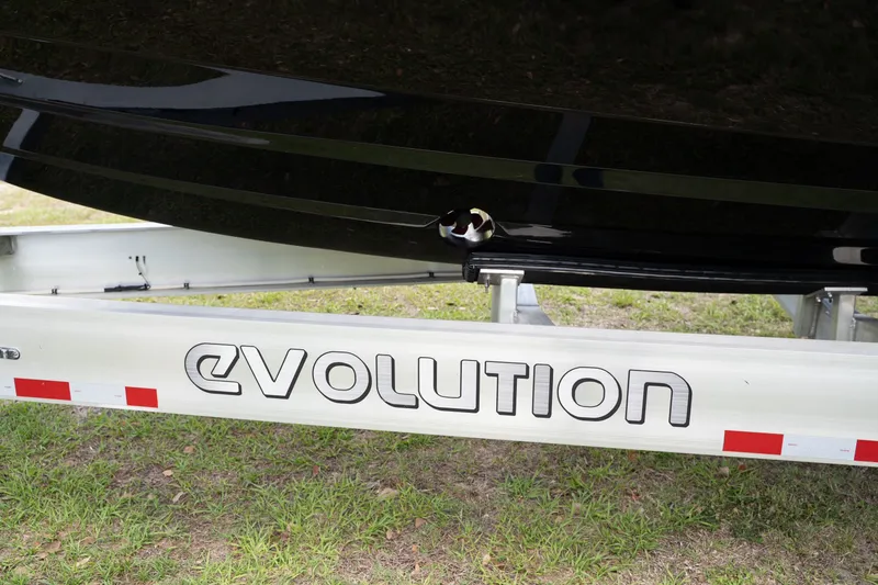 Slide: The Image of Concept 36 boat on Evolution trailer, 2023 model. - 7