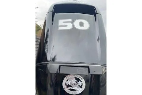 Slide: The Image of 2026 Tracker Bass Tracker Classic XL outboard motor with '50' decal. - 16