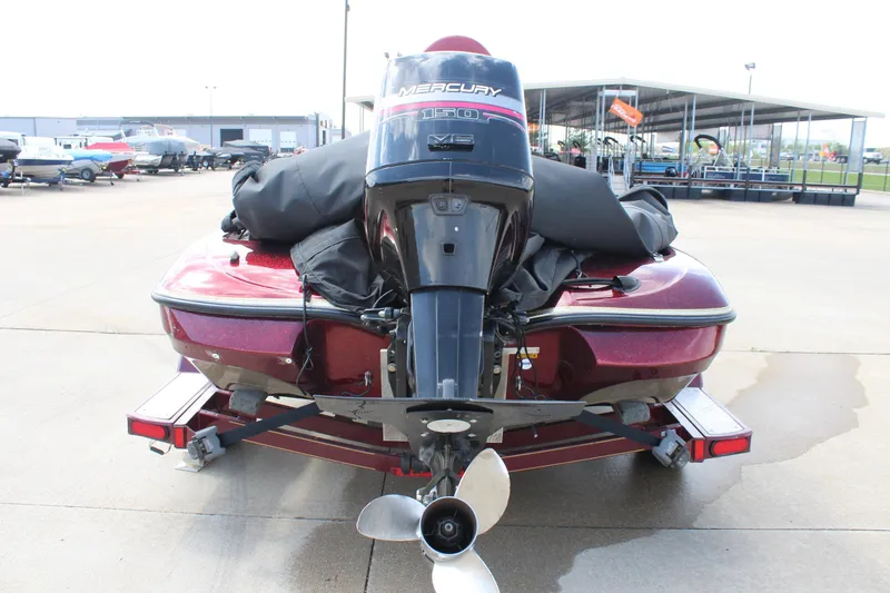 Slide: The Image of Rear view of a 2002 Nitro NX 882 DC boat with Mercury outboard motor. - 6
