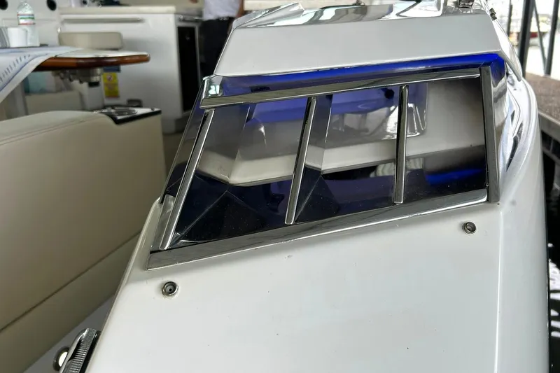 Slide: The Image of 2017 Monterey 360 Sport Coupe interior with sleek design and modern features. - 89